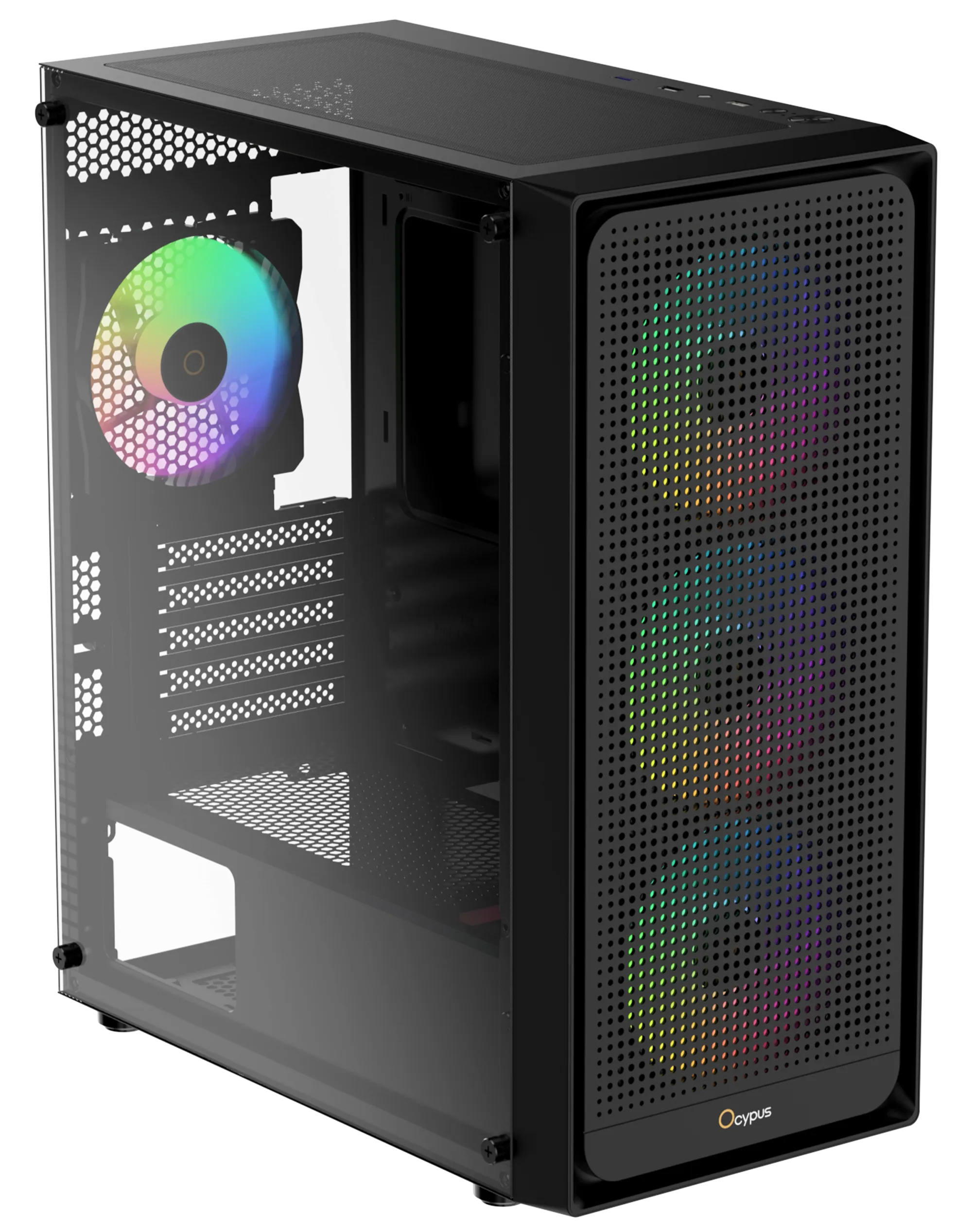 i3-8100/ H310 UDORE/ DeepCool/ 8 Gb/ 256 SSD/ GammaC50 BK ARGB/ VX 450W