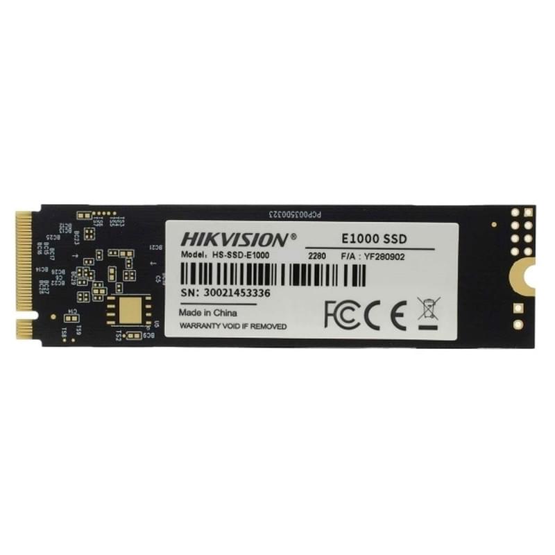 1 000 GB SSD M.2 PCIe HikSemi (Hikvision) E1000, HS-SSD-E1000 1024G , 1 TB ,PCIe 3.0 x4, NVMe 1.3