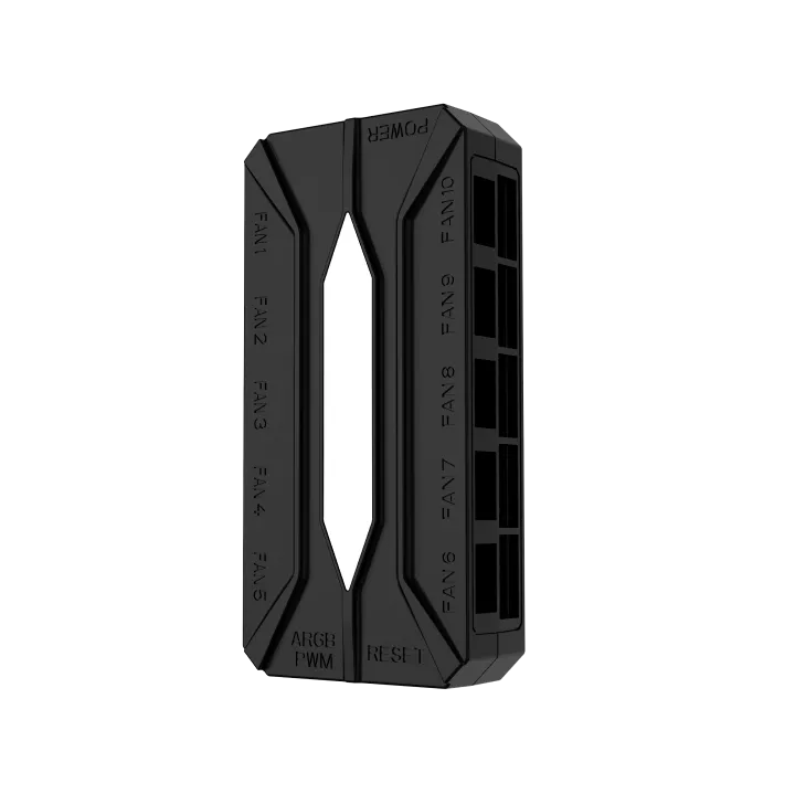 Контроллер Wintek WT-05, 10 портов (3 pin ARGB + 4 pin PWM), пульт д/у