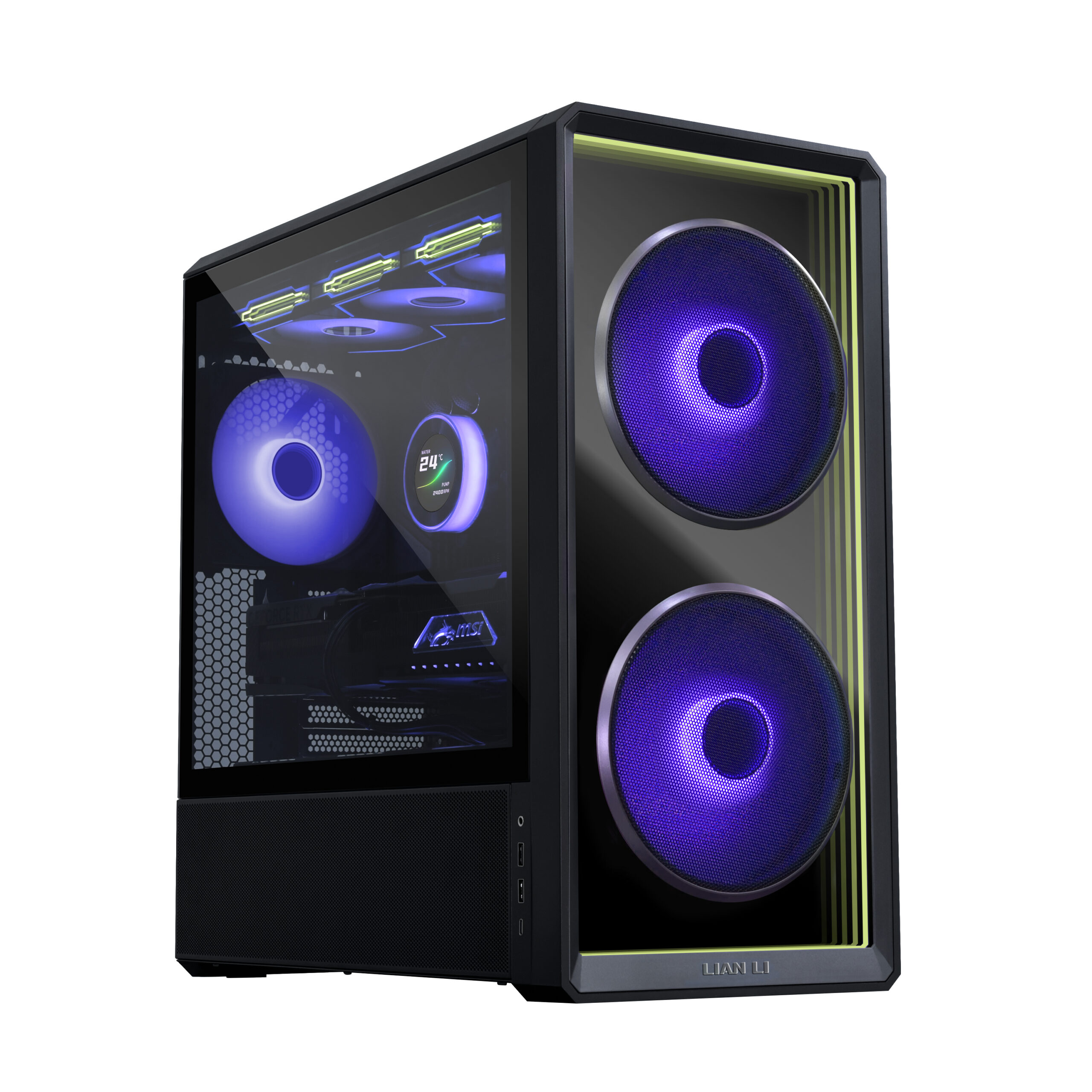 Корпус Lian Li Lancool 217 INF EEB/E-ATX/ATX/mATX/ITX Пылевой фильтр G99.LAN217INFX.10R Черный