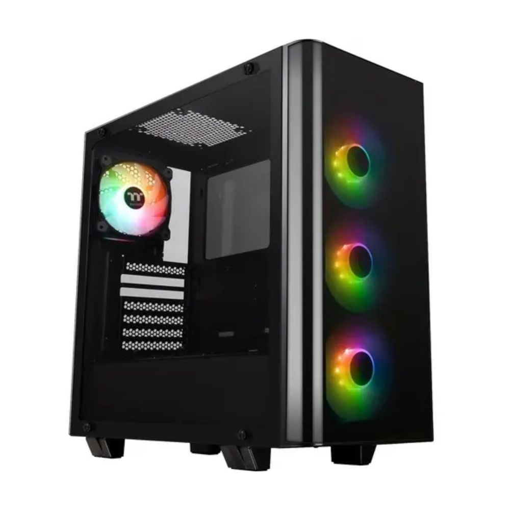 Кейс Thermaltake, View 21 TG, CA-1I3-00M1WN-00, ATX/Micro ATX/Mini-ITX, USB 2*3.0, HD-Audio, 1*120 м