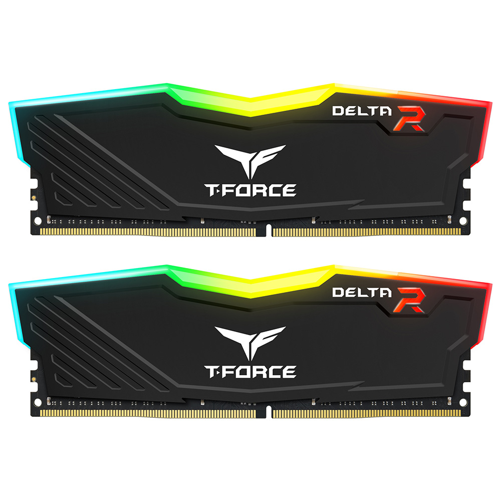 DDR5 16GB Kit (2x8GB) 6000MHz DDR5 Team Group DELTA RGB FF3D516G6000HC38ADC01 Black