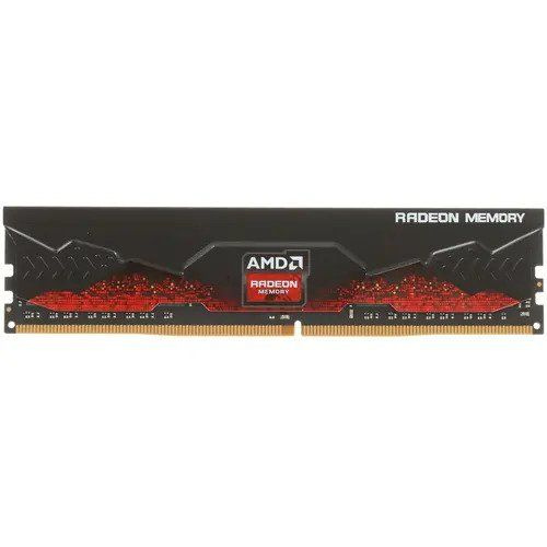 DDR4 AMD 8Gb Kit (2x4GB) 3200Hz AMD Radeon R9 Gamers Series Black CL16, R9S48G3206U1K