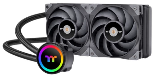 Кулер с водяным охлаждением, Thermaltake, TOUGHLIQUID 240 ARGB Sync All-In-One, CL-W319-PL12BL-A, Intel LGA 2066/2011-3/2011/1700/1200/1156/1155/1151/