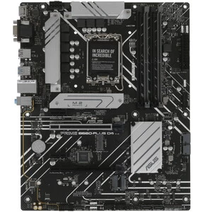 Мат.плата ASUS PRIME B660-PLUS D4, LGA1700 4xDDR4 4xSATA3 3xM.2 RAID D-Sub HDMI DP ATX Мат.плата ASUS PRIME B660-PLUS D4, LGA1700 4xDDR4 4xSATA3 3xM.2 RAID D-Sub HDMI DP ATX