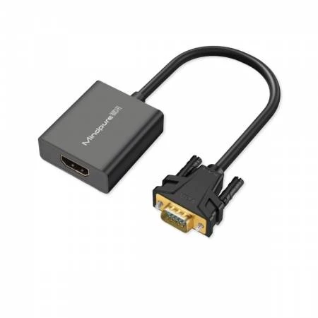 Переходник, VGA M - HDMI F `Mindpure` AD031, LX10366