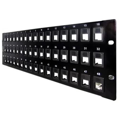 Патч Панель, SHIP, P198-48, Бланк (Без модулей), 19" (3U), 48 Портов