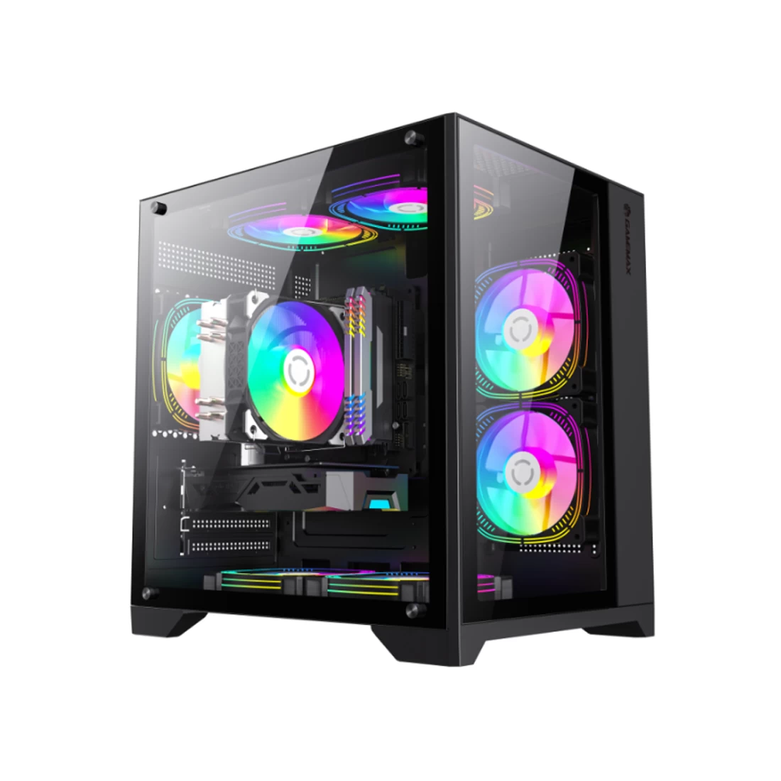 ИГРОВОЙ ПК с МОНИТОРОМ i5-12400F/B760M-F/EX400S RGB/ 8+8 DDR4/512 SSD/ RTX3050 6 Gb ASUS/Infinity Mini BK/ 24" Xiaomi 240Hz/AK820/AJ159