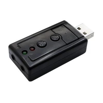 Звуковая карта ViTi 7.1CH, USB, Черный ,SB