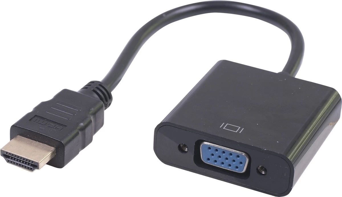 Переходник HDMI M - VGA F Mindpure AD012, LX10213