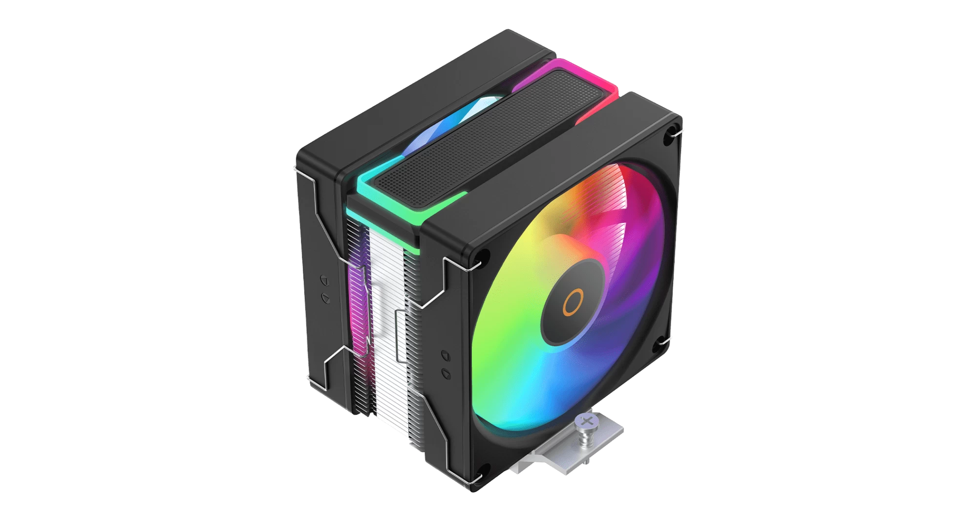 Вентилятор для процессора Ocypus Delta A40 SE BK Dual Fan ARGB TDP 200W 4-pin Intel/AMD Черный