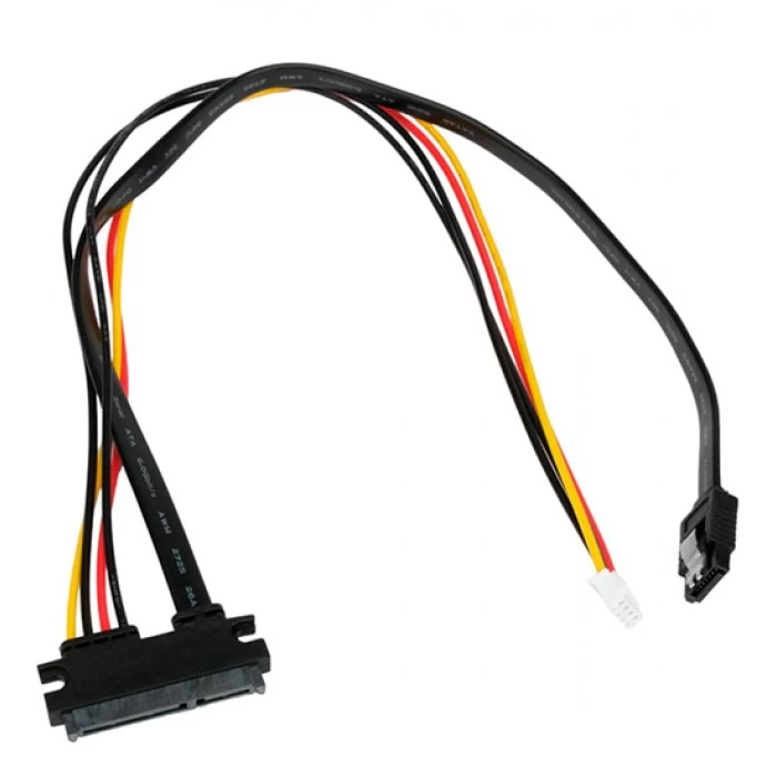 Конвертер  power, Cablexpert CC-XH2.54-SATA-40CM ,Cable internal SATA, for 1 HDD - Sata 7pin+XH2.54