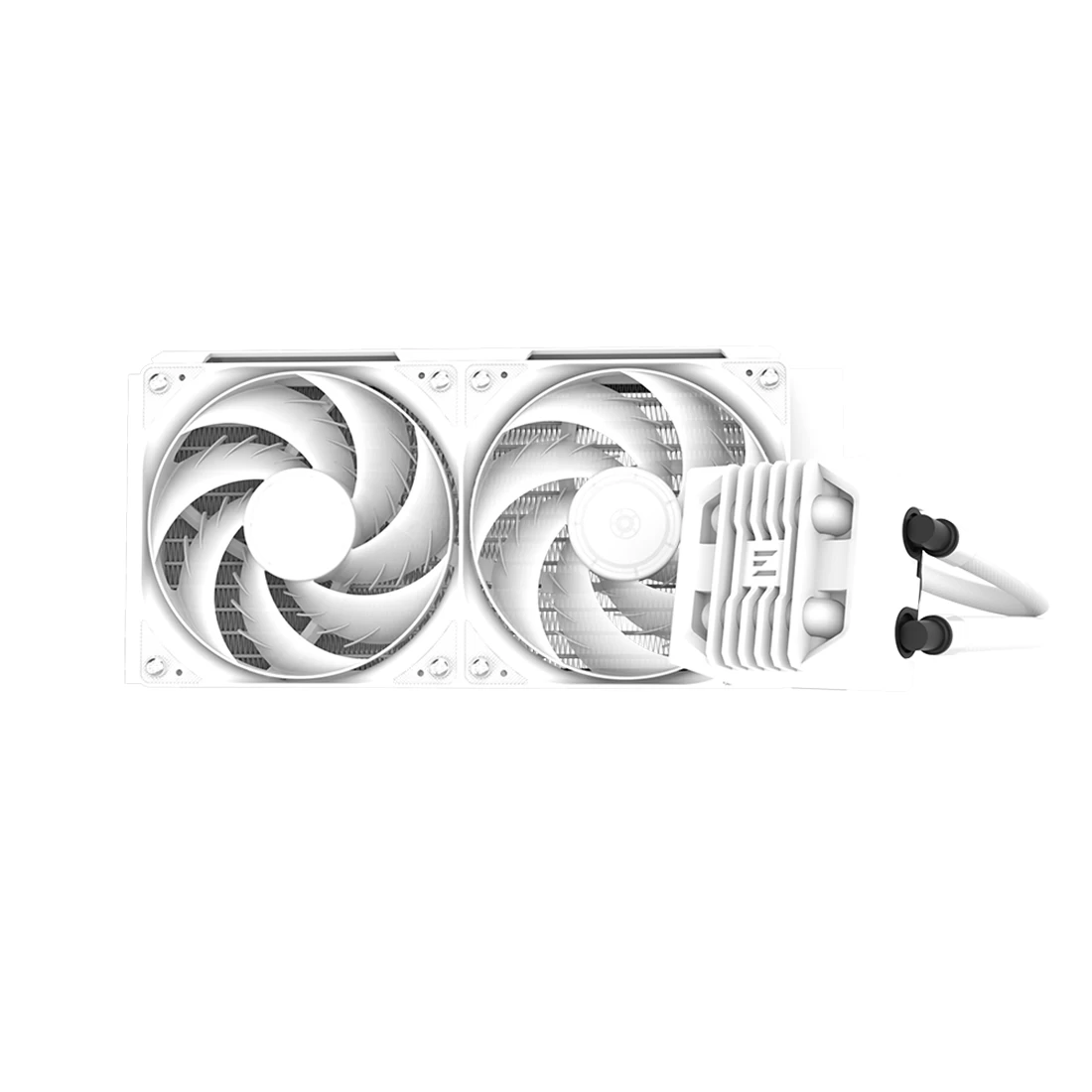 Кулер с водяным охлаждением, Zalman, ALPHA2 SE A24 White, ALPHA2 SE A24 White, intel 1151/1200/1700/1851 и amd AM4/AM5, TDP 320W, 2*120 мм, 600-2000 о
