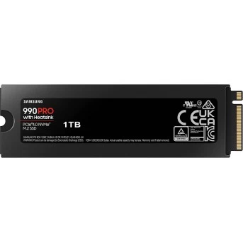 1 000 GB SSD Samsung 990 PRO M.2 PCIe 4.0HS R7450Mb/s W6900MB/s MZ-V9P1T0CW