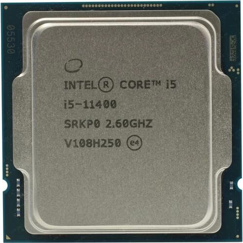 Процессор S-1200 Intel Сore i5-11400, oem ,СPU 2.6GHz (Rocket Lake), 6C/12T, 12 MB L3, 65W, UHD730,