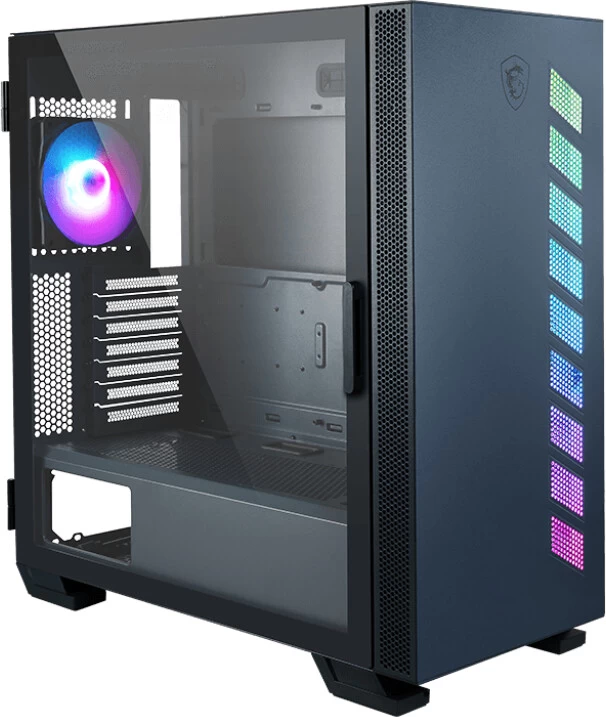 Компьютерный корпус MSI MAG VAMPIRIC 300R PACIFIC BLUE ATX/mATX/Mini-ITX, 3xUSB 3.2 ARGB