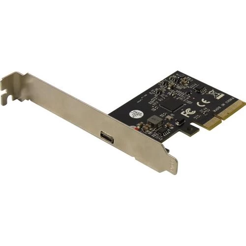 Контроллер PCI-E 3.0 -> 2 x USB 3.1 Type-C ,I/O Card converter, PCI-E 1 3. ExeGate EXE-321