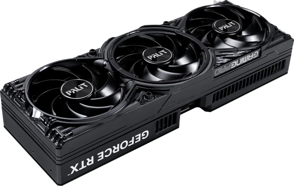 Видеокарта 12 Gb PALIT RTX5070 GAMINGPRO OC 12GB (4710562245042), (NE75070T19K9-GB2050A), GDDR7, 192bit, 3-DP, HDMI,    331.9*127.1*60 мм, Цветная кор