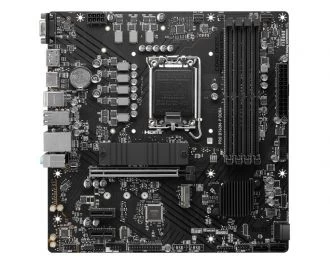 Мат.плата MSI PRO B760M-P DDR4 LGA1700 4xDDR4 4xSATA3 RAID 2xM.2 HDMI DP mATX
