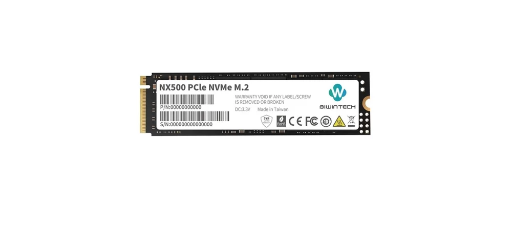 256 GB SSD M.2 BIWIN , NA80V1M10-256 M.2 NVMe 3940 МБ/с/1108 МБ/с