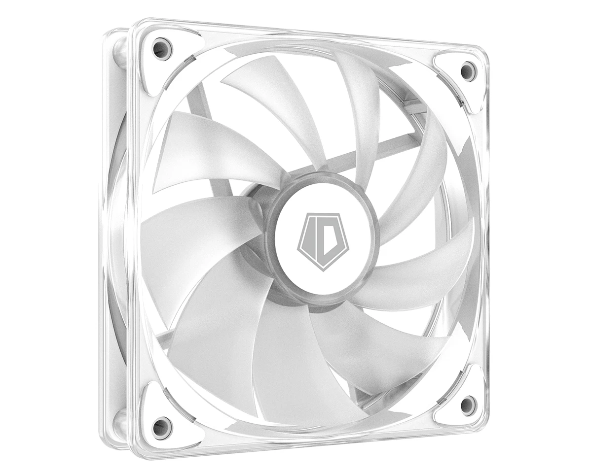 Вентилятор для корпуса ID-COOLING CRYSTAL 120 WHITE