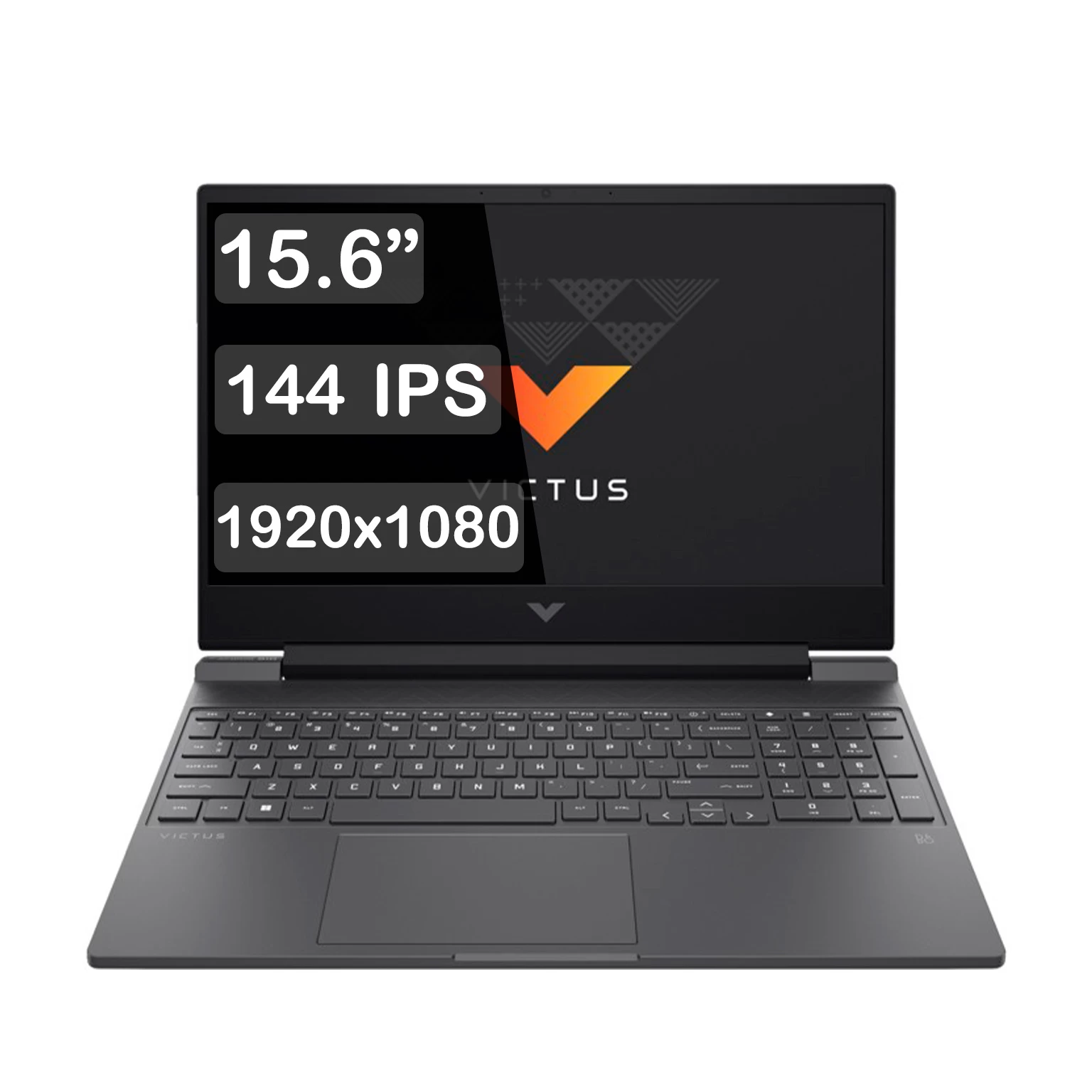 HP VICTUS 16-d1059ci 16" FHD IPS 144Hz/i5 12500H/16Gb/SSD 512Gb/RTX3050Ti 4Gb/DOS/ 6K317EA серый