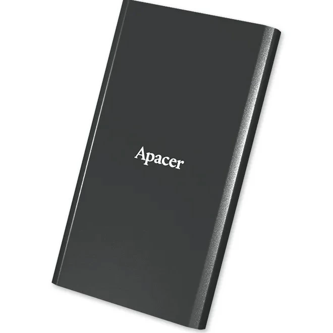 Внешний SSD 512 Gb Apacer, AS723, AP512GAS723B-1, 512GB, USB-C, Черный