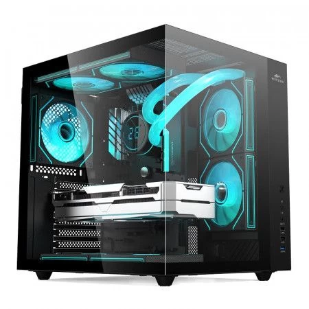 Ryzen 5 7500F/ B650M PG/ SE-214-XT V2/ 8 + 8 DDR5/ 1 Tb NVMe/ RTX5060 8 Gb MSI/ Cube Pro V909-B TG/ PF700X