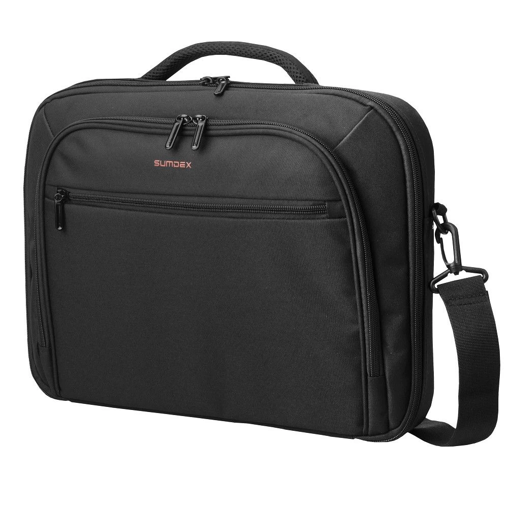 Сумка для ноутбука SUMDEX PON-351BK, для 15,6"-16",  чёрная