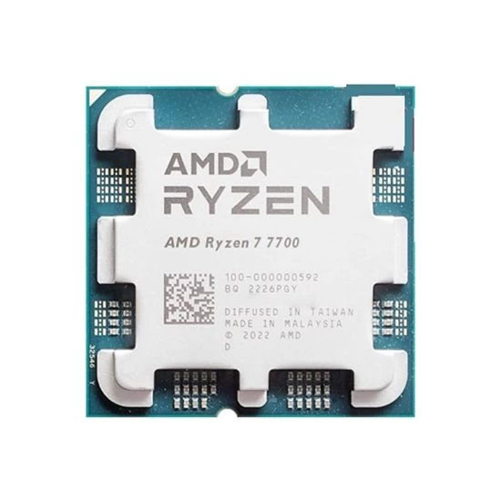 Процессор AMD Ryzen 7 7700 3,8Гц (5,3ГГцTurbo) Zen 3 8/16  8MB L2 32MB L3 65W AM5 100-000000592 OEM