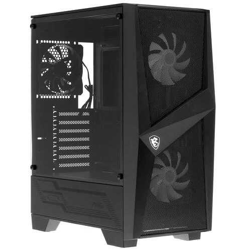 Компьютерный корпус MSI MAG FORGE 100R ATX/mATX/Mini-ITX 2x3.5", 3x2.5", 2xUSB 3.2 Gen1, Audio, Mic