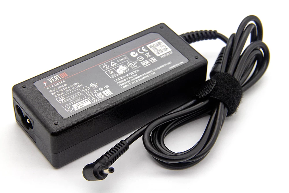 Зарядное устройство Acer PA-1700-02, 19 В/ 65 Вт (3.42 А), 3.0/1.1 мм, Verton 31546