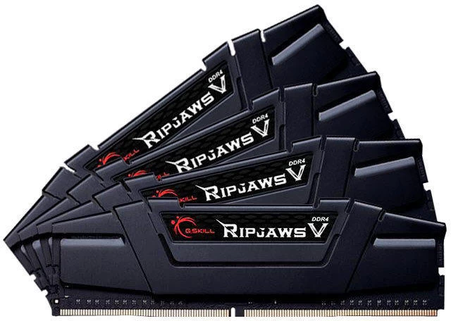 DDR4 G.SkilL 32 Gb KIT RipjawsV F4-3200C16Q-32GVKB (Kit 4x8GB), DDR4, 32GB, DIMM <PC4-25600/3200MHz>