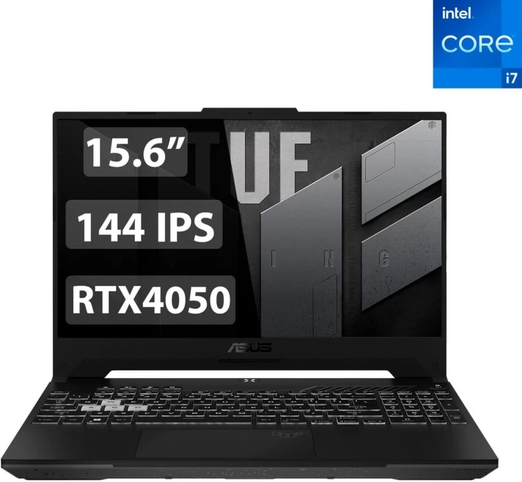 ASUS TUF Gaming F15 FX507VU-LP201/15.6" FHD IPS 144/ i7-13620H/ 16GB/ 512 NVMe/ RTX4050 6 Gb/ DOS/ 90NR0CJ7-M00L80