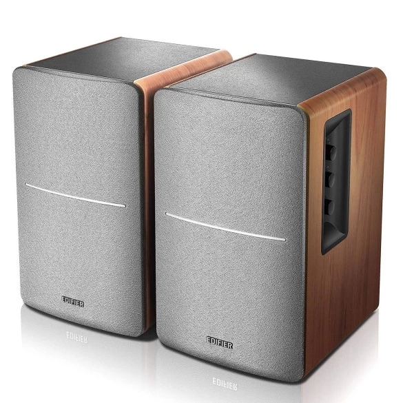 Акустическая система Bluetooth Edifier R1280DB Brown <2.0, RMS 42Вт, 55Гц-20кГц, BT, Line in, Пульт>