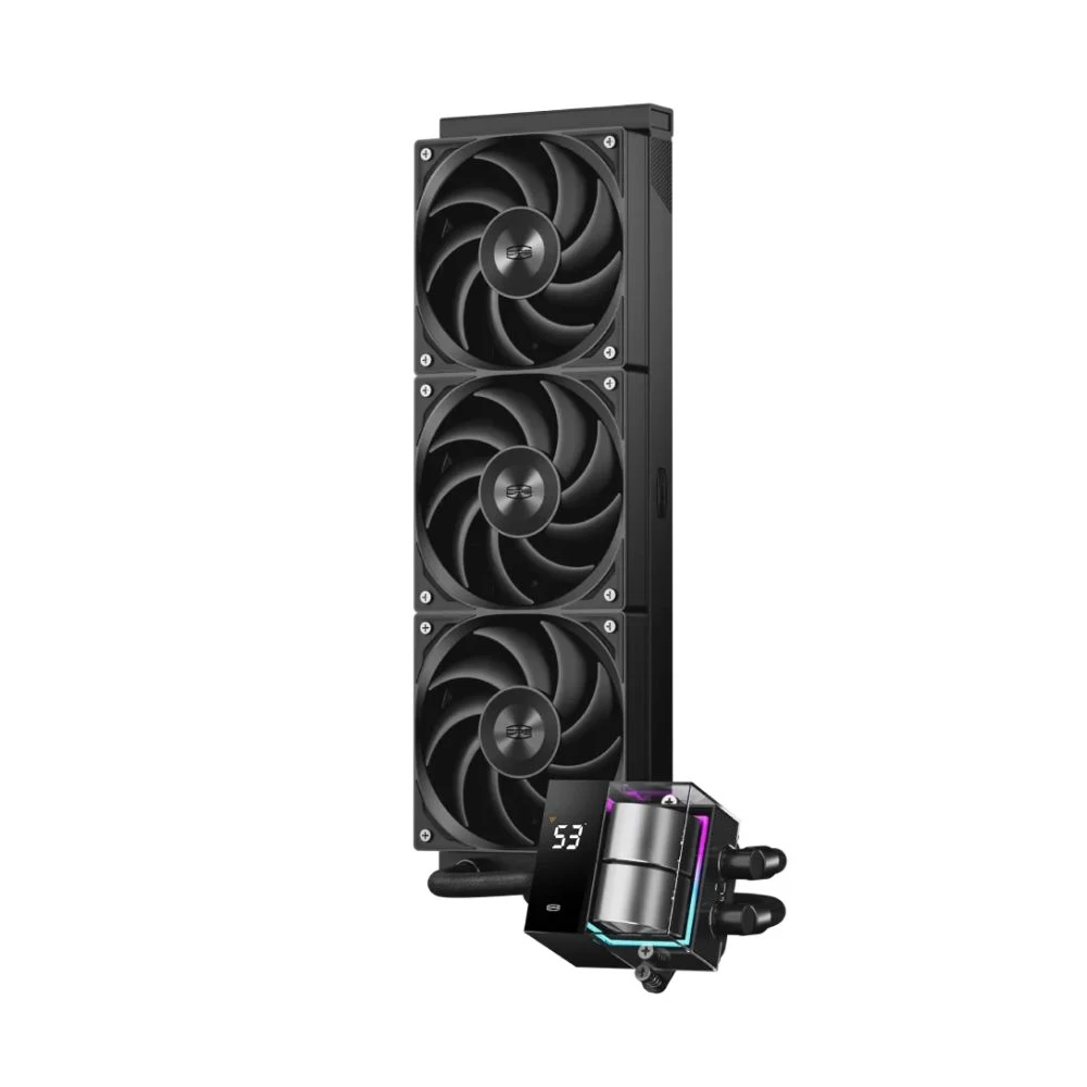 Водяное охлаждение для CPU PCCooler DS360Pro Digital BK, ARGB, TDP 310W, 3x120см, LGA Intel/AMD Черн