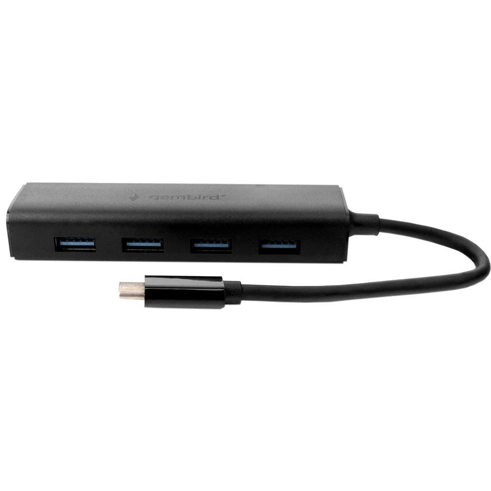 Расширитель USB Gembird  UHB-C203 ,Hub 4 port, USB 2.0, black