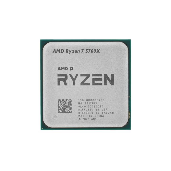 Процессор AMD Ryzen 7 5700X 3,4Гц (4,6ГГц Turbo) 8/16 4MB L2 32MB L3 65W AM4 OEM 100-000000926 Процессор AMD Ryzen 7 5700X 3,4Гц (4,6ГГц Turbo) 8/16 4MB L2 32MB L3 65W AM4 OEM 100-000000926