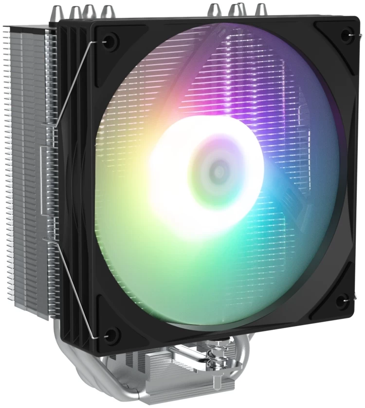 Кулер для процессора, Zalman, CNPS9X OPTIMA2, 120мм, 600-1500RPM, 60.98CFM, 26dB, 4pin PWM, 123×72×156мм, Чёрный