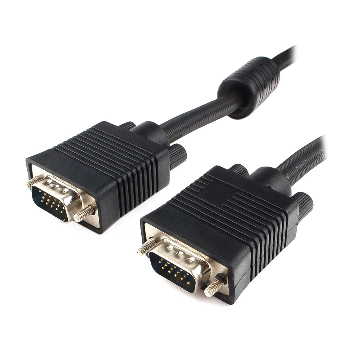 Кабель SVGA 15m/15m, Cablexpert CC-PPVGA-20M-B, 20м ,Cable (for KVM - switch box), экранированный