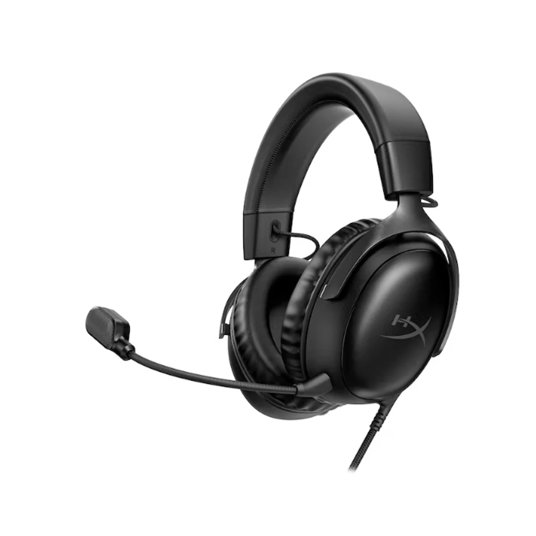 Гарнитура, HyperX, 727A8AA, Cloud III - Gaming Headset (Black), Микрофон съёмный гибкий, Динамики 53 мм, 150 мВт, 15-25000 гц, Блок управления звуком 