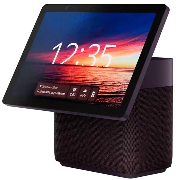 Умная колонка, Яндекс, YNDX-00055RED, Яндекс Станция Дуо Макс с Zigbee, 60Вт, (1х 63, 2х20мм), 8 микрофонов, 60–20 000 Гц, Wi-Fi (2,4–5 ГГц), Bluetoot
