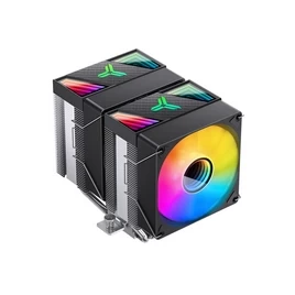 Кулер для процессора, Jonsbo, CR-1400 DV2, CR-1400 DV2 Black, INTEL LGA: 1700/1200/115X/2011, AMD: AM4/AM5, 92мм, 800-2300 об/мин, 11.95-38.2CFM, 22.3