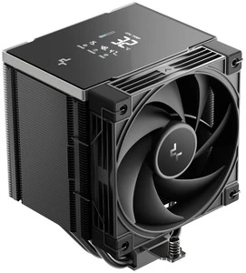 Кулер для процессора, Deepcool, AK500 G2 Digital NYX R-AK500G2-BKNNMN-GJD-1, Intel 1851/1700/1200/115х и AMD AM5/AM4, 260W, 120мм, 2200±10%/об/м, 63.4