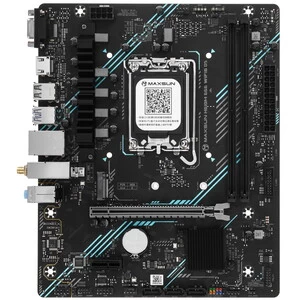 Мат.плата MaxSun MS-H610M 666 WIFI6 D5, LGA1700, 2xDDR5, PCIe4.0, HDMI+VGA, M.2, mATX