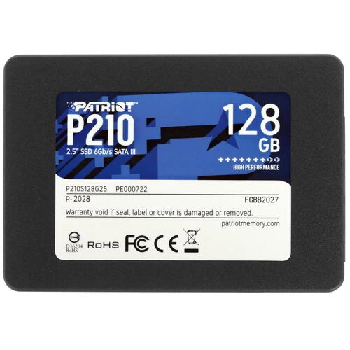 128 GB SSD Patriot  128GB P210 450/350 P210S128G25