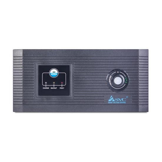 Инвертор, SVC, DIL-600, Мощность 600ВА/360Вт, Вход 12В и/или 220В, Выход 220В, (Чистая синусоида на