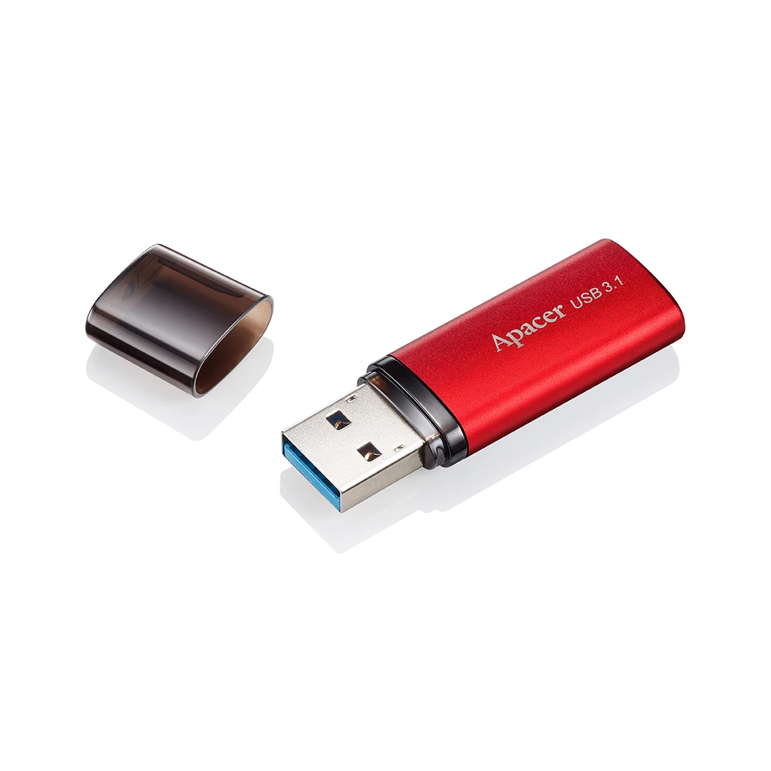 USB 3.1 64GB Apacer AH25B, 64GB, Красный ,flash AP64GAH25BR-1, USB 3.1, red