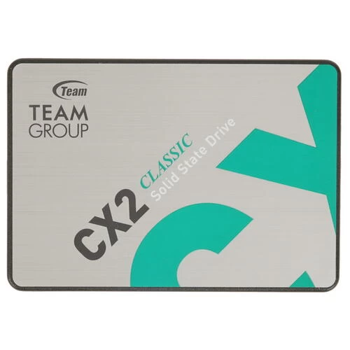 2000 GB SSD Team Group CX2 2.5” SATA3 R540Mb/s W490MB/s T253X6002T0C101