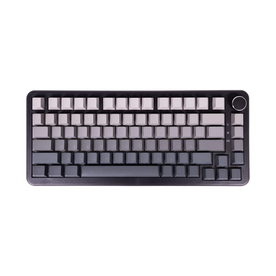 Клавиатура Ajazz, AK820/MAX/Magnetic/Grey, AK820 Max, Игровая, Механическая, 75%, Magnetic Switches, Проводная, USB, Подсветка RGB, Анг/Рус, Серый